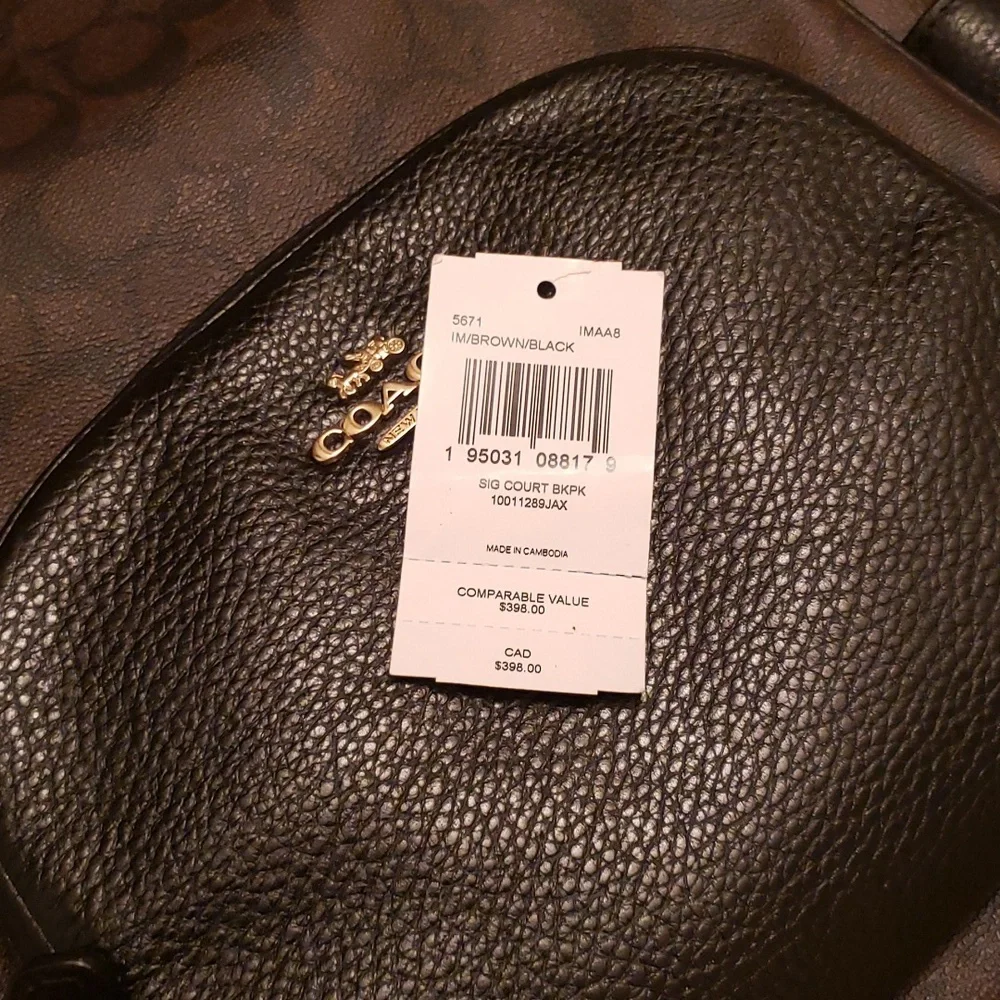 Coach Backpack - Picture 7 of 7